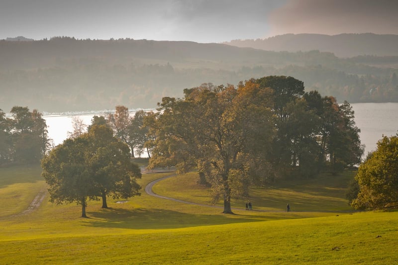 Balloch has been a long-time favourite for Glaswegians too - pictured here is Balloch Country Park.