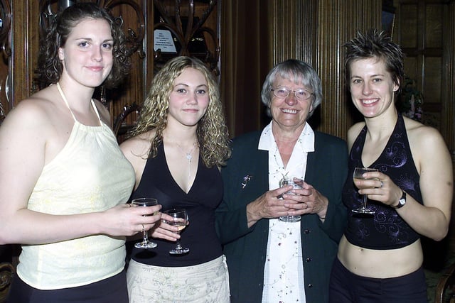 Laura Evans, Victoria Ibbertson, Audrey Wright & Larissa Davies.