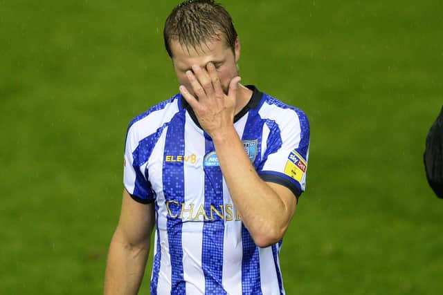 Julian Borner has fallen behind a number of players in the defensive pecking order at Sheffield Wednesday. Pic Steve Ellis