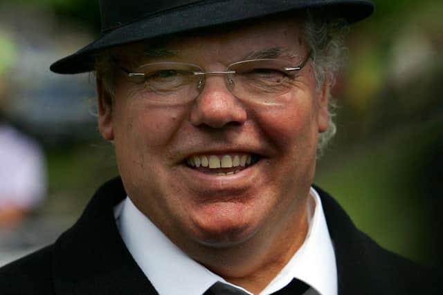 Controversial comic Roy 'Chubby' Brown had his show axed at Sheffield City Hall and now there are calls for Jimmy Carr's upcoming show to be cancelled too. (Photo: Getty)