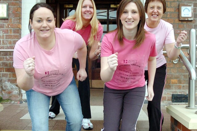 Chesterfield Hotel staff in the 2006  Race for Life