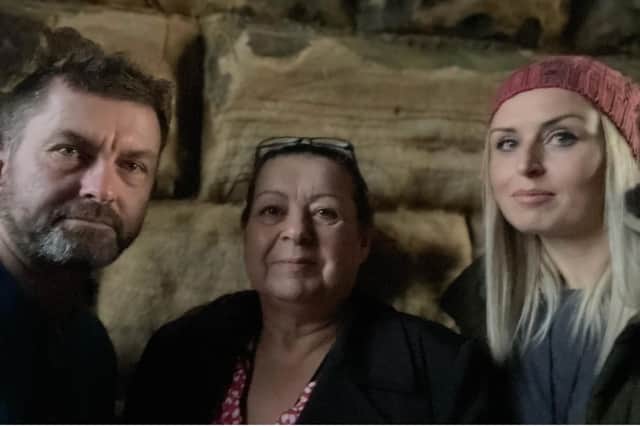 WAH Paranormal have investigated sites across Sheffield, Pictured are Andy Pollard, Hayley Whitehouse and Wendy Whitehouse. PIcture: WAH Paranormal