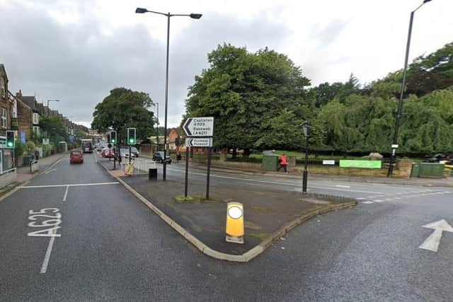 A Google Maps image of a crossing on Ecclesall Road, Sheffield. Sheffield City Council is looking at safety improvements along the A625 on Ecclesall Road and Ecclesall Road South