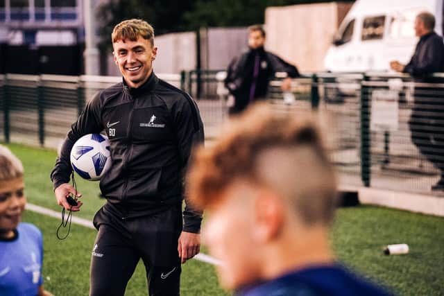 Sheffield United's Ben Osborn is a founder of Elite Football Development and hopes to move into coaching when his playing career ends (Photo: Mark Averill)