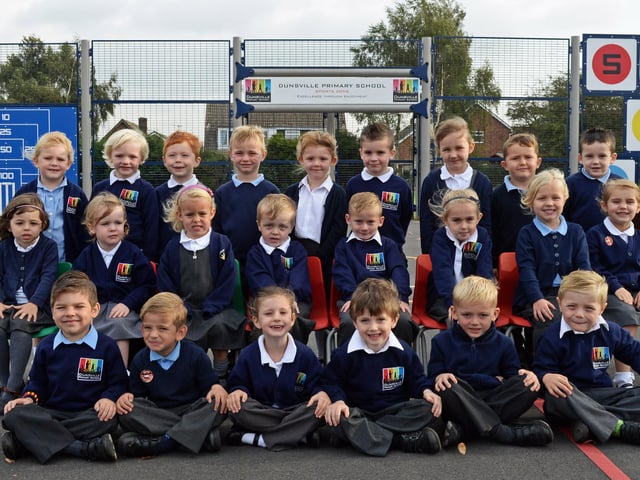 Aquamarine F2 class at Dunsville primary school