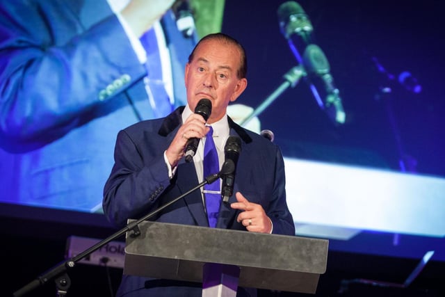 Martyn Ware of Heaven 17 and the Human League spoke at the Sheffield Chamber of Commerce Presidents Annual Dinner in 2017