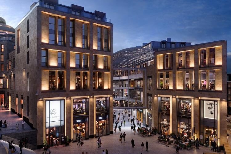 The first phase of the £1 billion St James Quarter project has already been completed, with shops opening this month. When the whole thing is complete by the end of 2022, the 13 acre site will contain 85 shops, 30 bars and restuarants, a 253 room W hotel, a 75 room Roomzzz Aparthotel, a five-screen Everyman Cinema and new 152 homes.