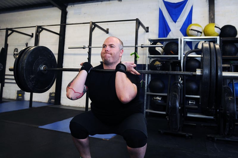 Crossfit 1298 Falkirk gym opens to members again for the first time in four months (Picture Michael Gillen)