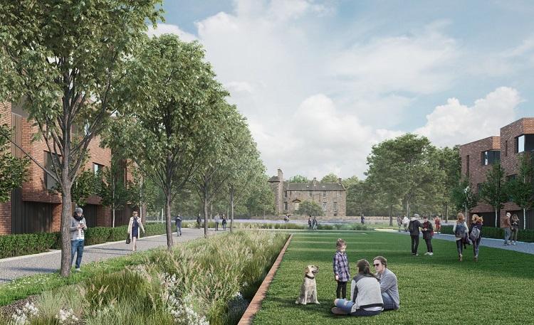The 49 hectare New Brunstane development has been approved and will create 1,330 new homes.