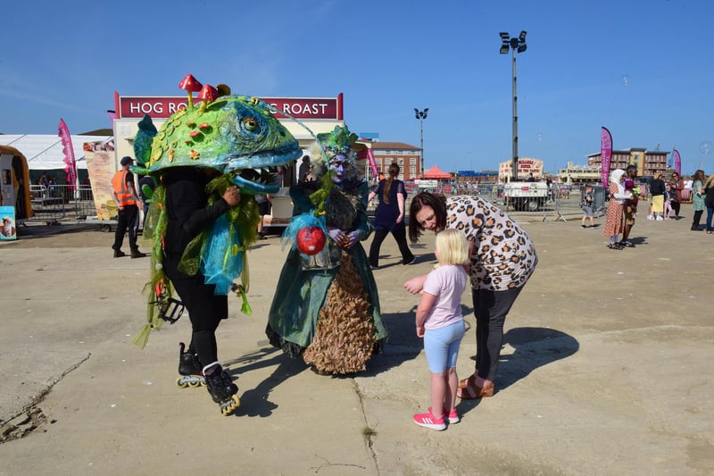 Rime of the Submerged Forest by Jack of Hearts at the Hartlepool Waterfront Festival Rebirth 2021 on Saturday.