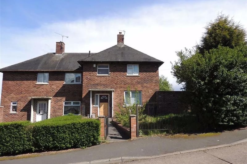 This three bed semi is on Motehall Way, Manor, and is on the market for £60,000. For details https://www.zoopla.co.uk/for-sale/details/58669540/