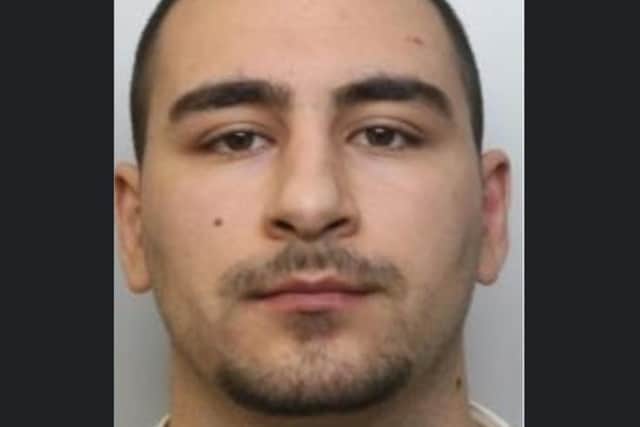 Andrreas Achilleos, 22, of no fixed address, has been jailed at Sheffield Crown Court for the production of cannabis.