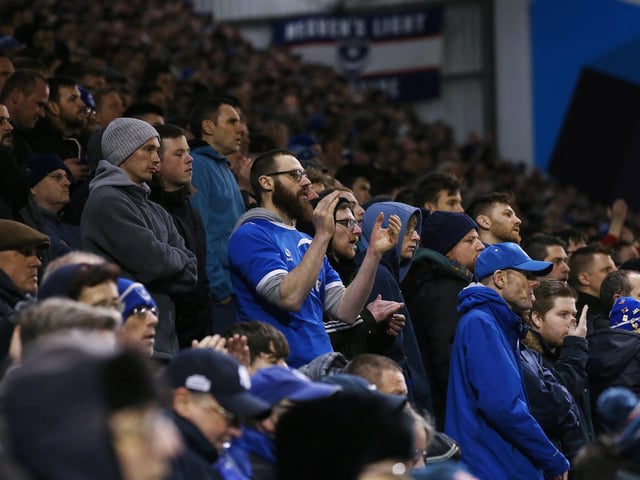 Pompey fans packed into Fratton Park for the recent visit of Arsenal in the FA Cup.