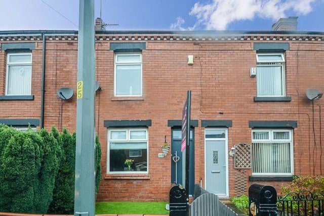 This three-bedroom, terrace home has been viewed more than 800 times. It is on the market for £109,995 with New Home Agents.