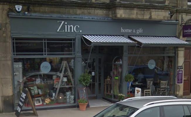Zinc Home & Gift, 8 Bank Road, Matlock, DE4 3AQ. Rating: 4.5/5 (based on 162 Google Reviews). "I had a simple light lunch which was beautifully prepared with lovely fresh salad. Definitely a cut above most small cafes."