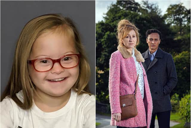 Melissa Lockwood's daughter Francesca was born with Down's Syndrome and she says a storyline in Emmerdale where Laurel and Jai choose to terminate a baby is sending out the wrong signals. (Photo: ITV).
