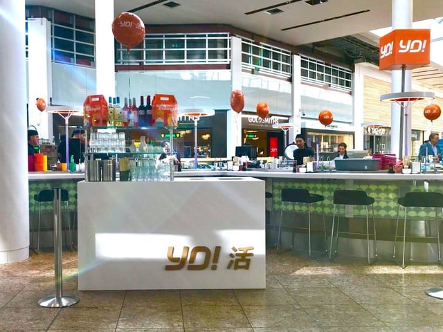 "Amazing food and staff," enthuses one TripAdvisor user of YO! Sushi's Meadowhall outlet, where diners sit amid the bustle of shoppers.