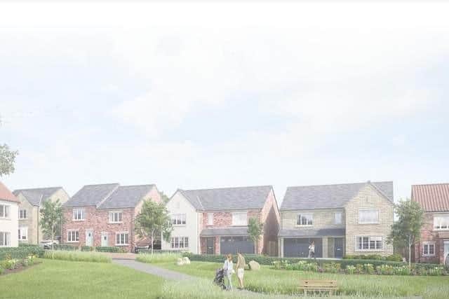 Newett Homes has applied to build 50  properties on  a 1.86 hectare site to the east of Dodworth Green Road.
