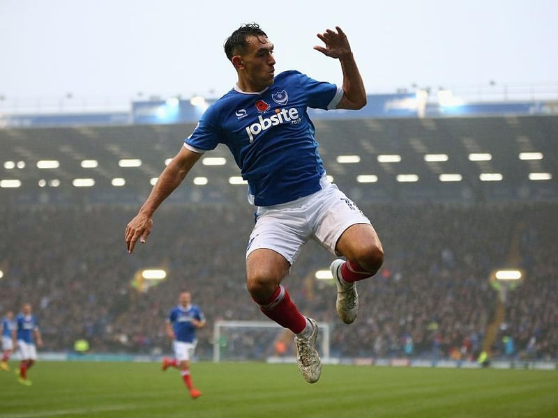 Two years with Pompey and was crucial in the League Two title success.
