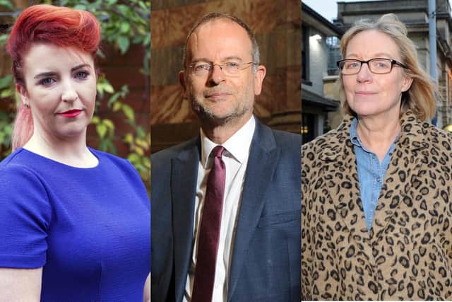 Left to right: Louise Haigh, MP for Sheffield Heeley, Paul Blomfield, MP for Sheffield Central, and Gill Furniss, MP for Brightside and Hillsborough.