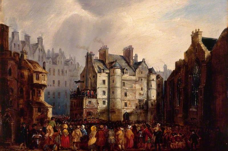 Ritchie, Alexander Hay; The Execution of Deacon Brodie and George Smith; City of Edinburgh Council