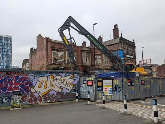 Sheffield City Council was forced to apologise over the demolition of the historic Market Tavern building in Sheffield city centre