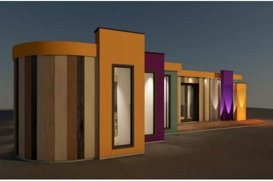 Mundella Primary School pupils could soon enjoy lessons in a new eco classroom (image: Pod Developments)
