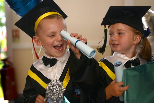 Graduation day for the Little Learners Day Care Nursery, and 2013 was the tenth year they held a graduation ceremony.
