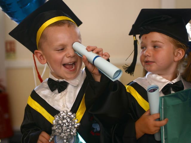 Graduation day for the Little Learners Day Care Nursery, and 2013 was the tenth year they held a graduation ceremony.