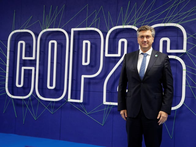 Croatian Prime Minister Andrej Plenkovic.