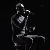 Stormzy performs during The BRIT Awards 2020 (Photo by Gareth Cattermole/Getty Images)