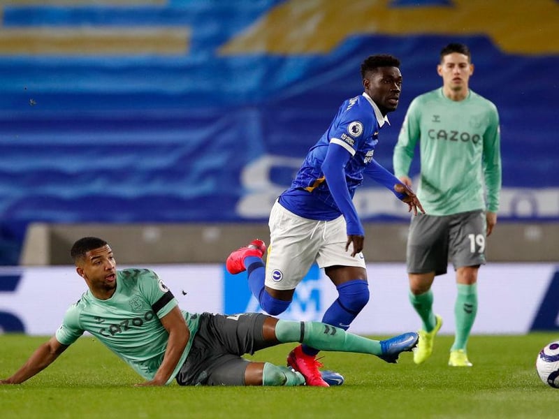 Ian Wright has said that he would love to see Brighton midfielder Yves Bissouma join Mikel Arteta’s Arsenal. (Optus Sport)

(Photo by Paul Childs - Pool/Getty Images)