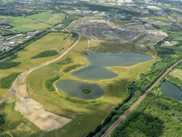 The next phase of development will be homes near Waverley Lake, which will have a promenade called Waverley Waterfront, Harworth says.