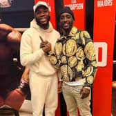 Terence Crawford and Christopher Luteke