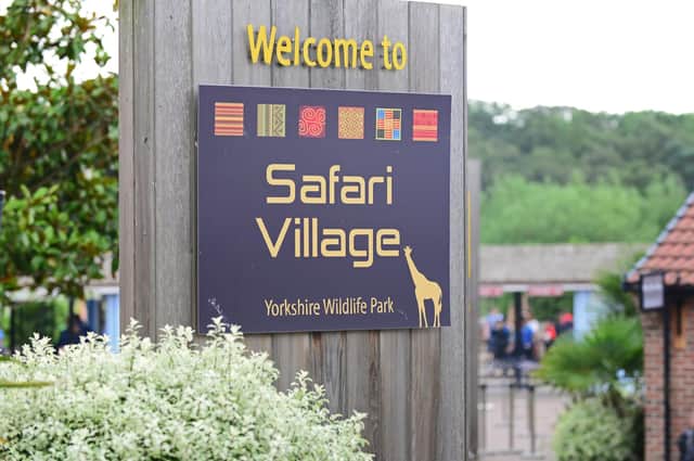 Yorkshire Wildlife Park in Doncaster.