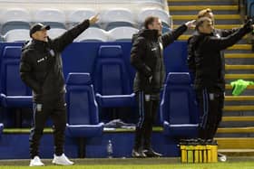 Sheffield Wednesday manager Tony Pulis and his coaching team are preparing for their side's trip to Norwich City on Saturday. Photo: Steve Ellis.