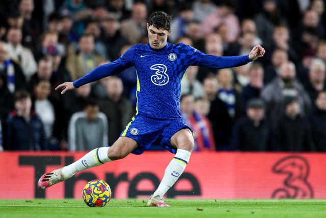 Andreas Christensen has been in talks with Chelsea over a new deal but, with a new deal uncertain, Barcelona are considering a summer move for the defender. (Photo by Robin Jones/Getty Images)