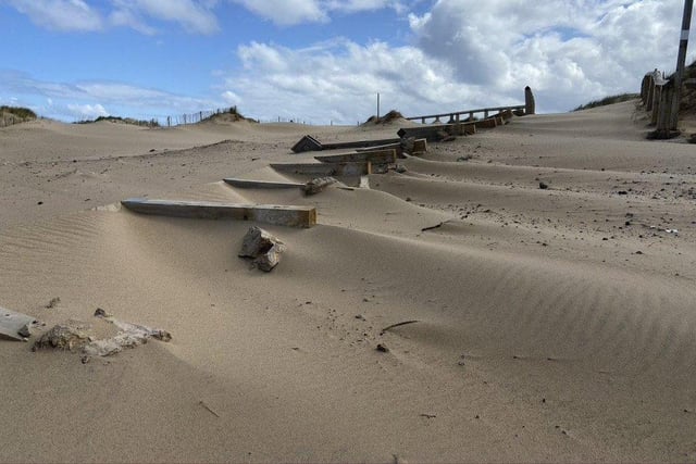 Sandhaven Beach in South Shields has rarely been this quiet on a sunny day in May. Picture by Frank Reid.