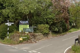 Langlands Garden Centre and cafe, near Loxley, Sheffield, has been put up for sale with a guide price of £1.5 million. Photo: Google