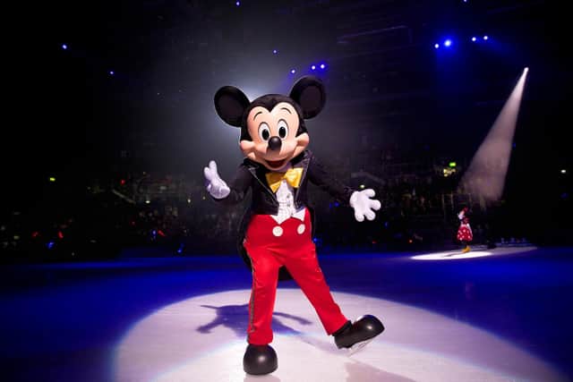 Disney On Ice Dream Big features favourites including Mickey Mouse