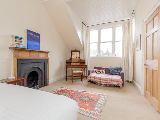 The bedrooms also all have feature fireplaces.