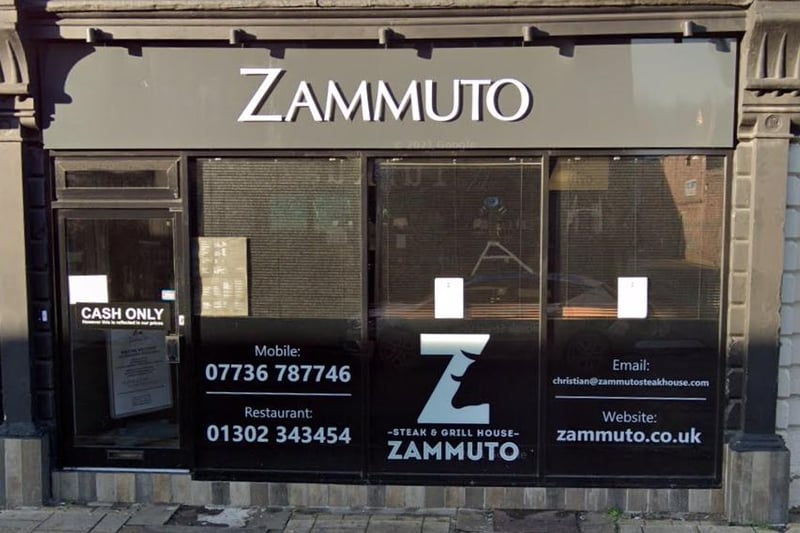 Zammuto, 11 Nether Hall Road, DN1 2PH. Rating: 4.4/5 (based on 351 Google Reviews). "The best steak meal we have ever had."