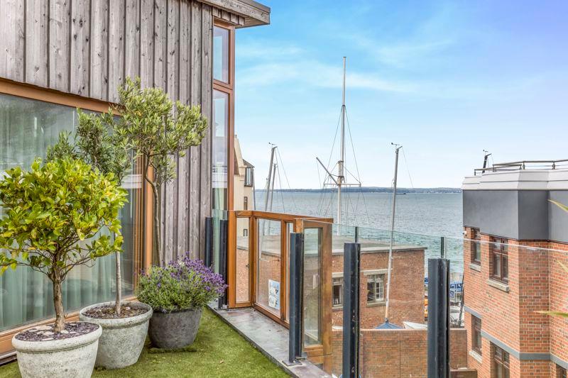 The home comes with a rooftop terrace. Picture: Fry and Kent