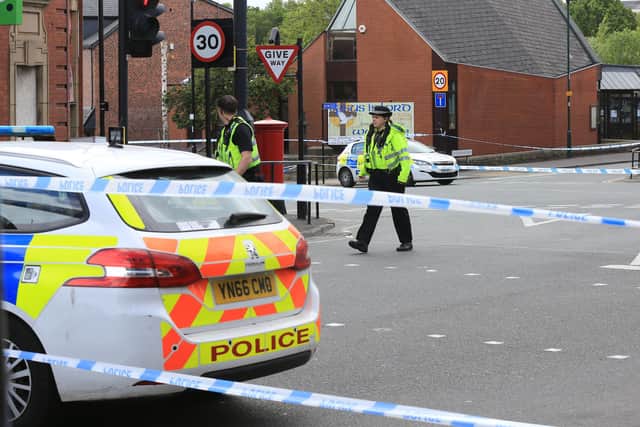Video shows people rushing to help after man is stabbed in chest in ...