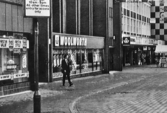 Burlington Street Chesterfield.
Picture supplied by Alan Taylor