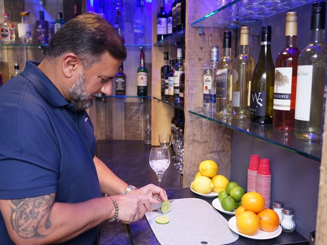 The bar finally opened its doors after the pandemic