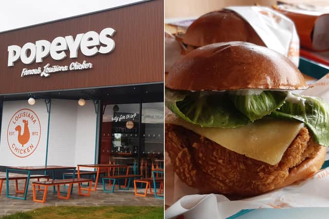 Hungry customers can now get their hands on Popeyes' infamous Chicken Sandwich at Rotherham's Parkgate Shopping Park.