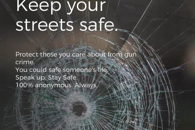 Crimestoppers have launched a campaign to for information on shootings in Sheffield