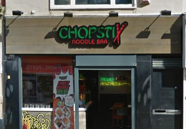 Chopstix offers fresh, nutritious and tasty Pan Asian meals and is a great option for those searching for a quick lunch.