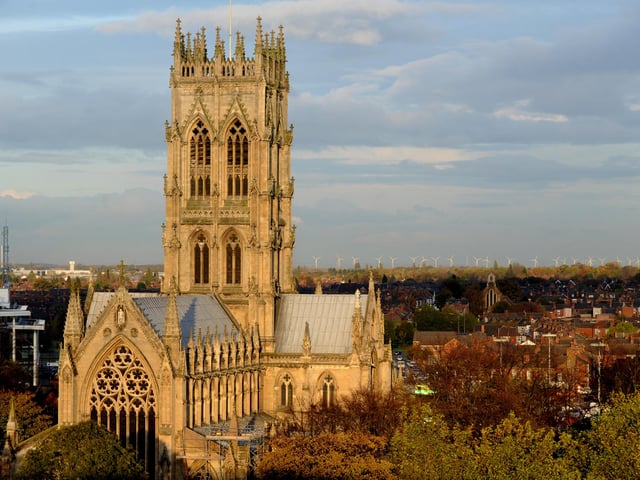 Did you know that an 18 metre fort wall of the Roman fort of Danum, can be seen at the north east end of the Minster.
